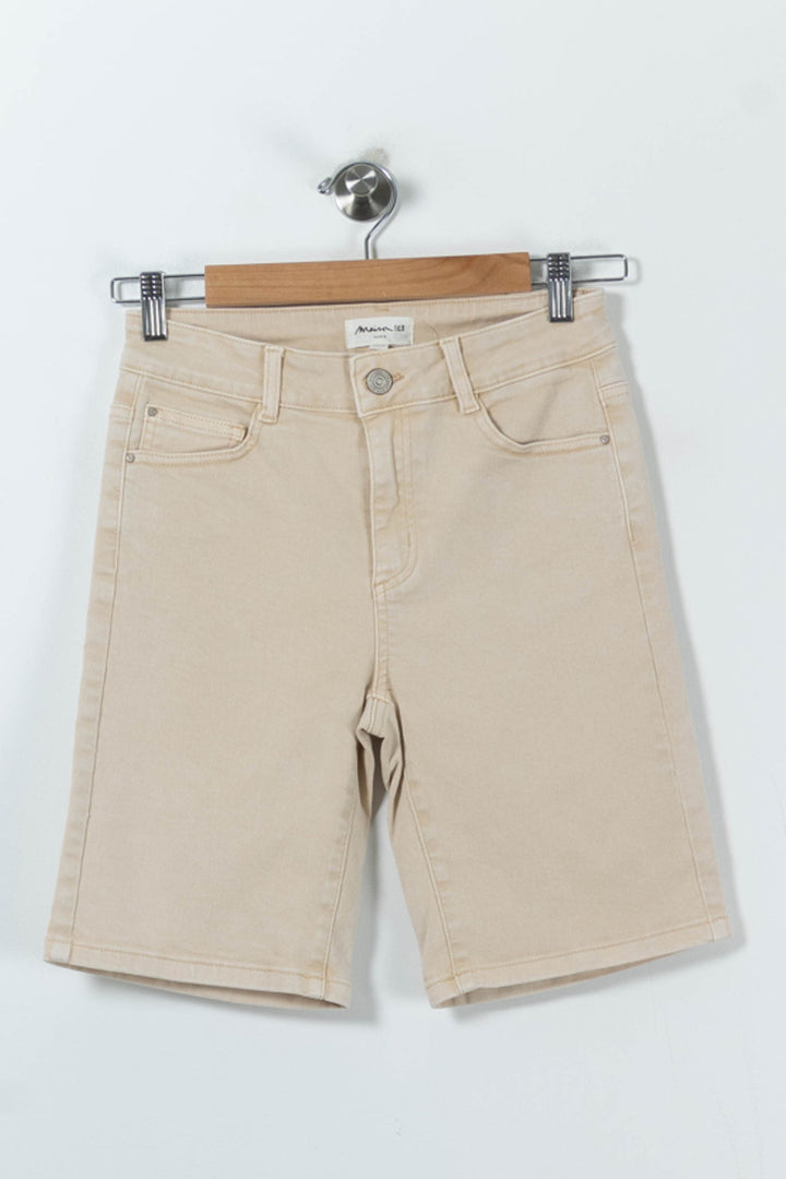 Bermuda Beige - Taille XS/34 de la marque Maison 123 | PARAD91238 - Vendu par Paradigme - Image 2