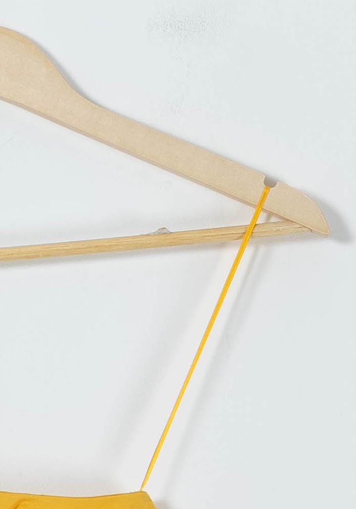 Top Asymétrique Jaune - Taille S/36 de la marque Claudie Pierlot | PARAD91239 - Vendu par Paradigme - Image 3