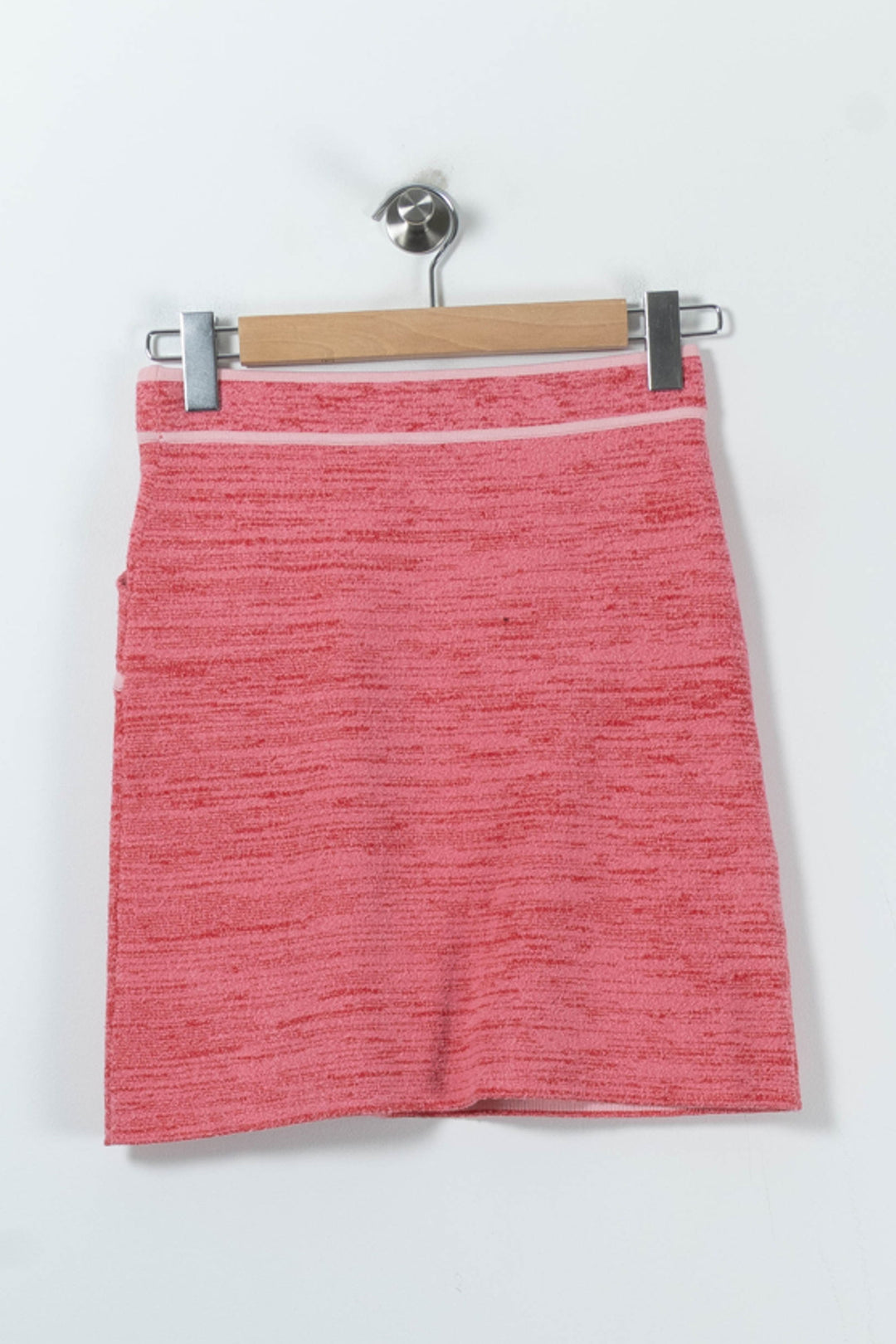Jupe Droite Rose - Taille M/38 de la marque Claudie Pierlot | PARAD91241 - Vendu par Paradigme - Image 4