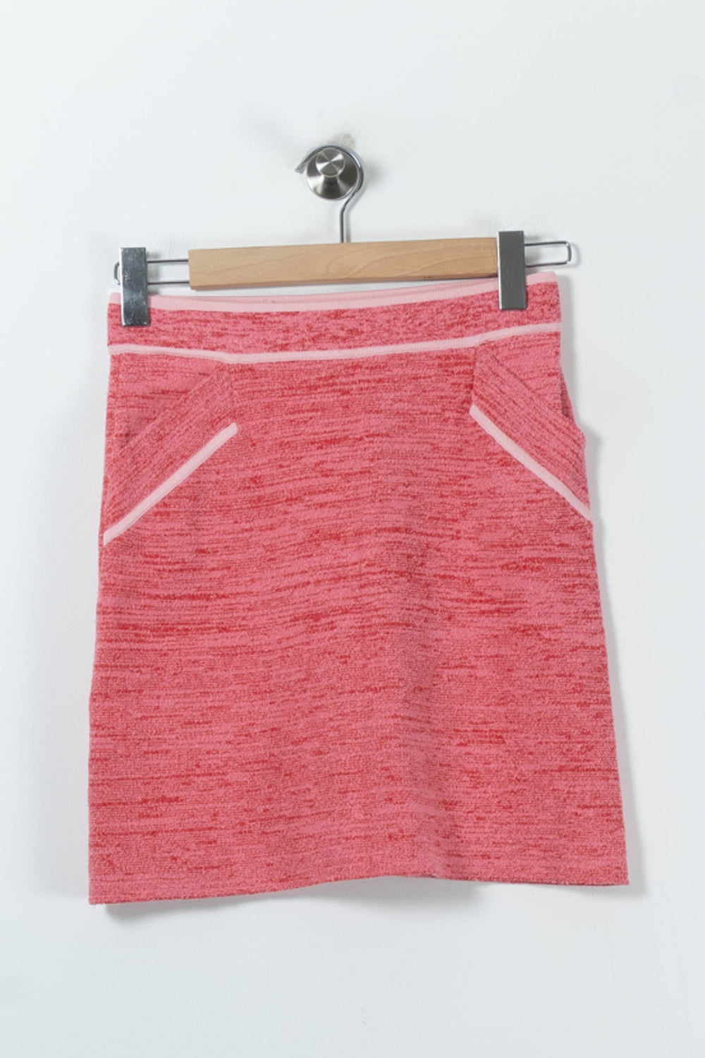 Jupe Droite Rose - Taille M/38 de la marque Claudie Pierlot | PARAD91241 - Vendu par Paradigme - Image 2