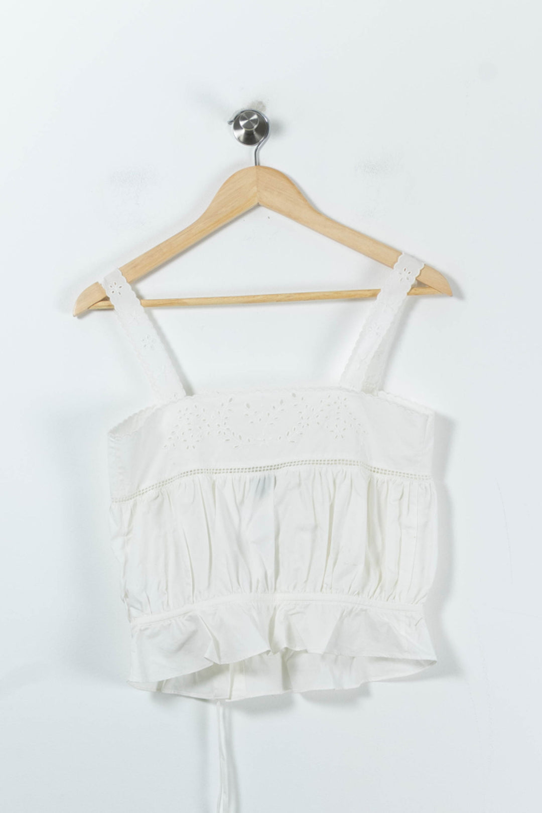 Top Blanc - Taille S/36 de la marque Claudie Pierlot | PARAD91249 - Vendu par Paradigme - Image 4