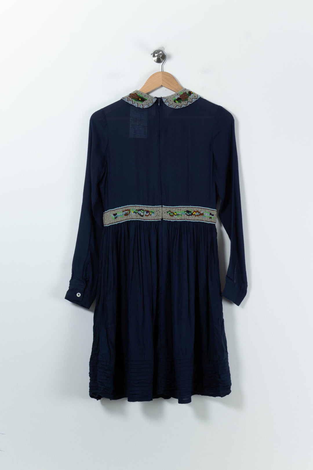 Robe Midi Bleue - Taille S/36 de la marque Manoush | PARAD91253 - Vendu par Paradigme - Image 4