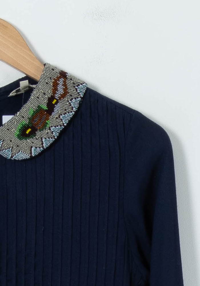 Robe Midi Bleue - Taille S/36 de la marque Manoush | PARAD91253 - Vendu par Paradigme - Image 3