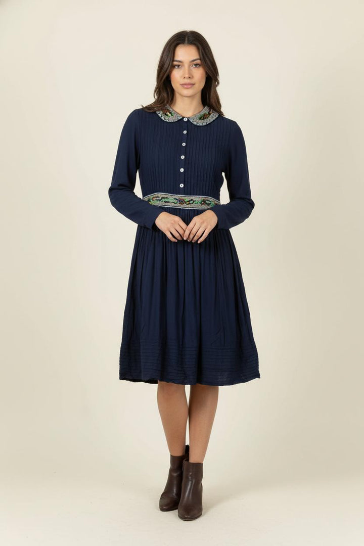 Robe Midi Bleue - Taille S/36 de la marque Manoush | PARAD91253 - Vendu par Paradigme - Image 1