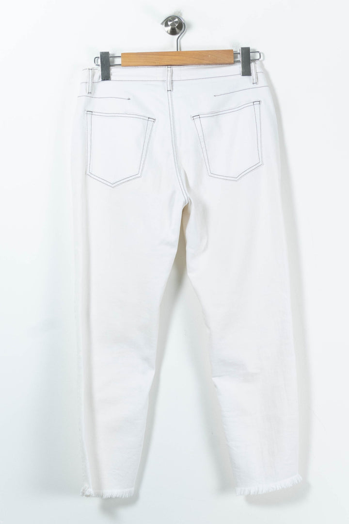 Jean Blanc - Taille L/40 de la marque Chloé Stora | PARAD91261 - Vendu par Paradigme - Image 4