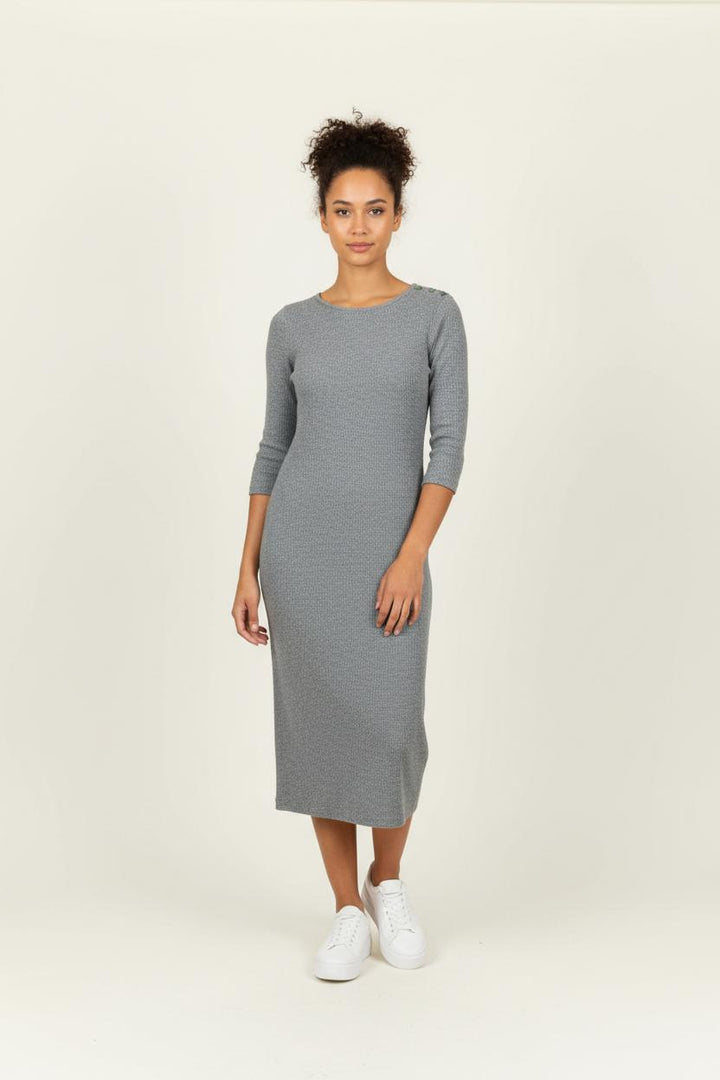 Robe Droite Grise - Taille S/36 de la marque Sessùn | PARAD91268 - Vendu par Paradigme - Image 1