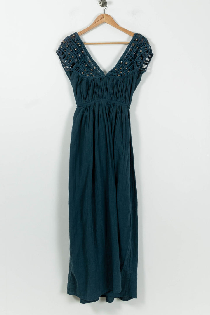 Robe Longue Bleue - Taille XS/34 de la marque Mes Demoiselles Paris | PARAD91270 - Vendu par Paradigme - Image 4
