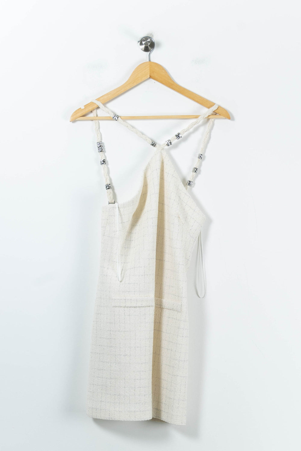 Robe Courte Blanche - Taille S/36 de la marque Maje | PARAD91272 - Vendu par Paradigme - Image 2