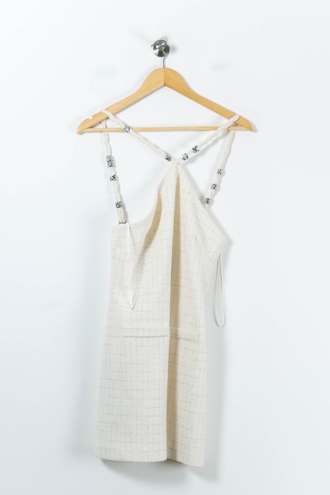 Robe Courte Blanche - Taille S/36 de la marque Maje | PARAD91272 - Vendu par Paradigme - Image 2