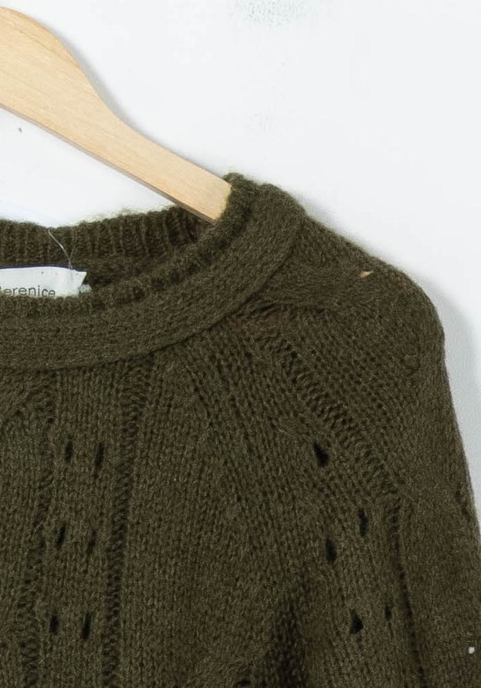 Pull Vert - Taille S/36 de la marque Bérénice | PARAD91273 - Vendu par Paradigme - Image 3