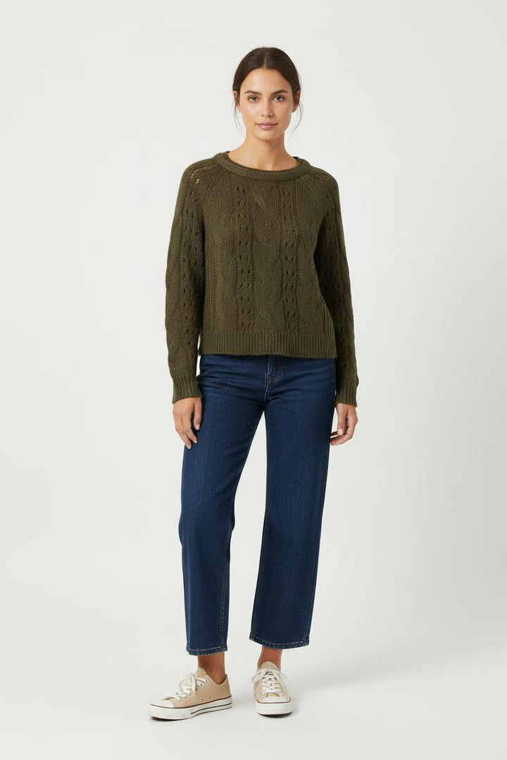 Pull Vert - Taille S/36 de la marque Bérénice | PARAD91273 - Vendu par Paradigme - Image 1
