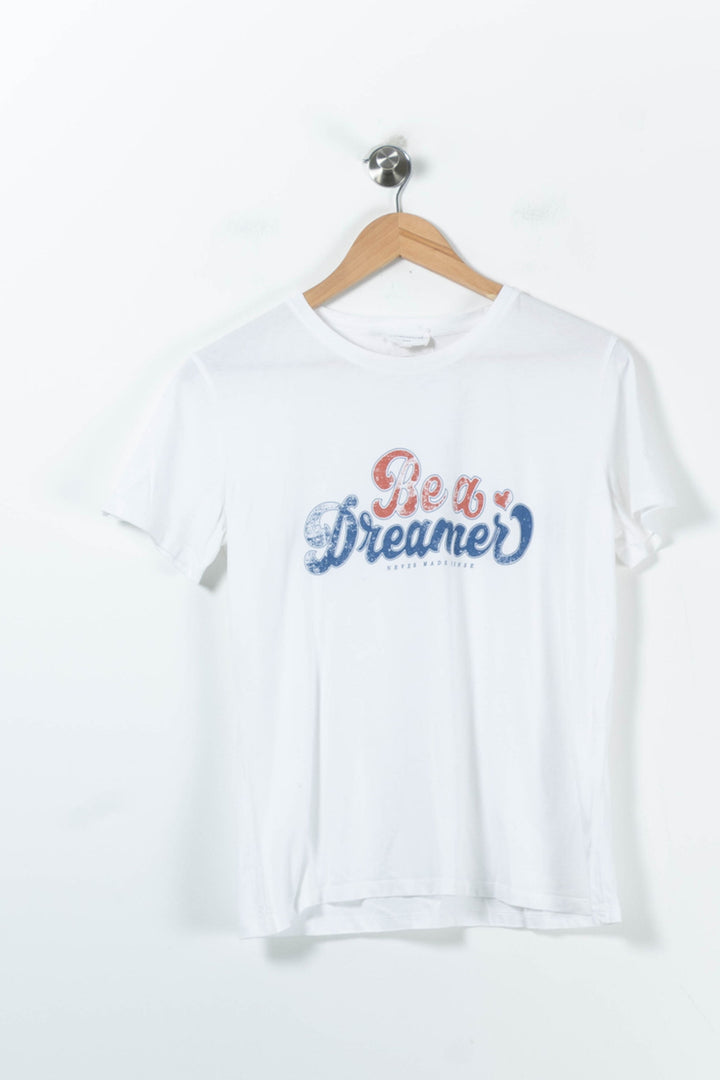 Tee-shirt Blanc - Taille S/36 de la marque Maison 123 | PARAD91286 - Vendu par Paradigme - Image 2