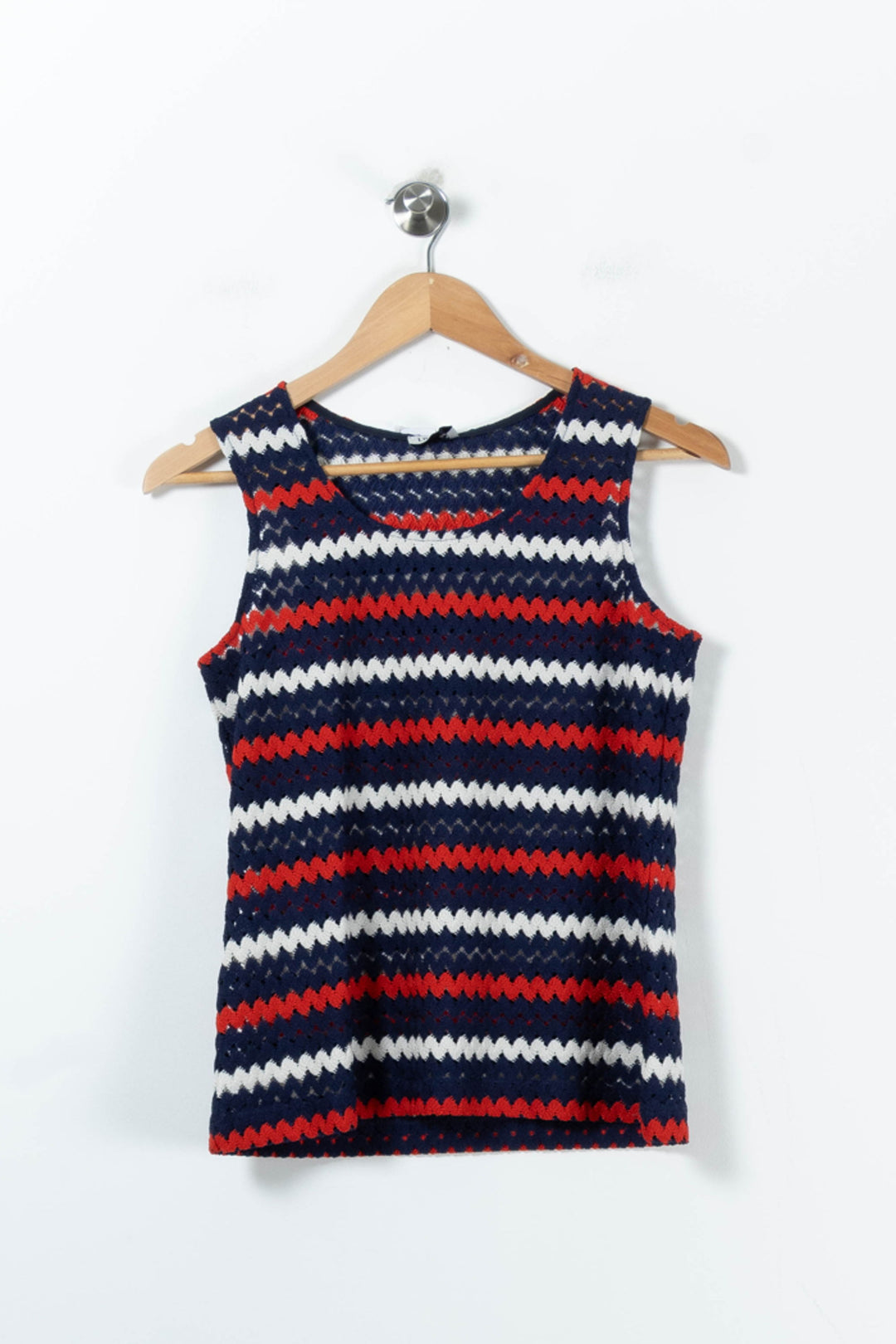 Débardeur Bleu Blanc et Rouge - Taille S/36 de la marque Liu Jo | PARAD91287 - Vendu par Paradigme - Image 2