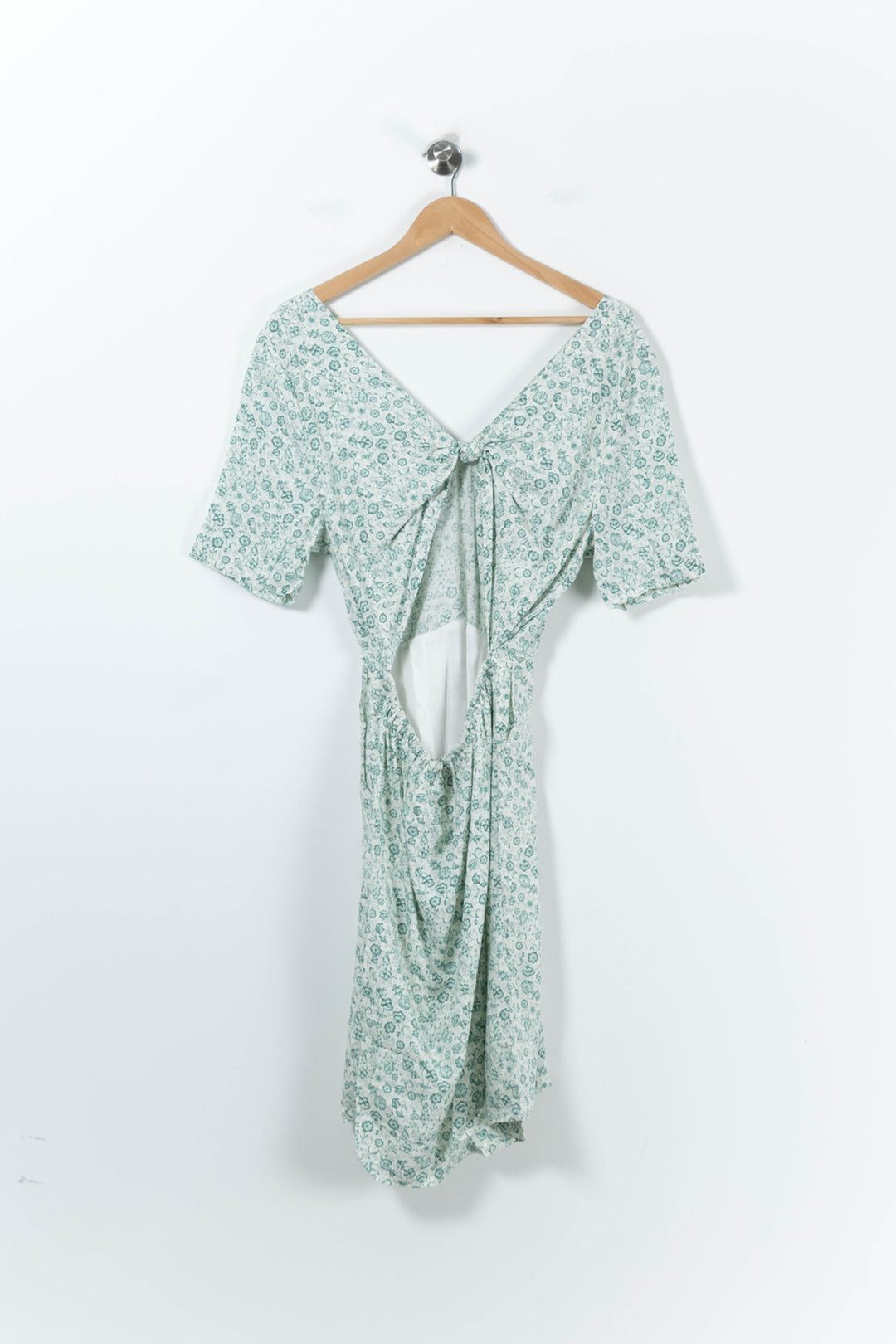 Robe Fleurie Verte - Taille M/38 de la marque Karl Marc John | PARAD91293 - Vendu par Paradigme - Image 4