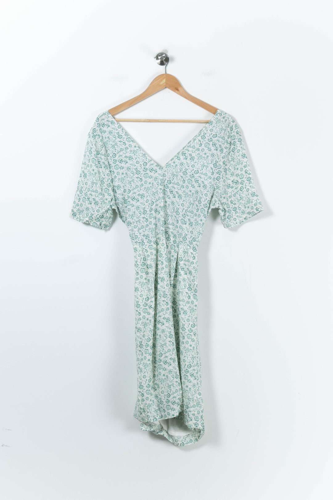 Robe Fleurie Verte - Taille M/38 de la marque Karl Marc John | PARAD91293 - Vendu par Paradigme - Image 2