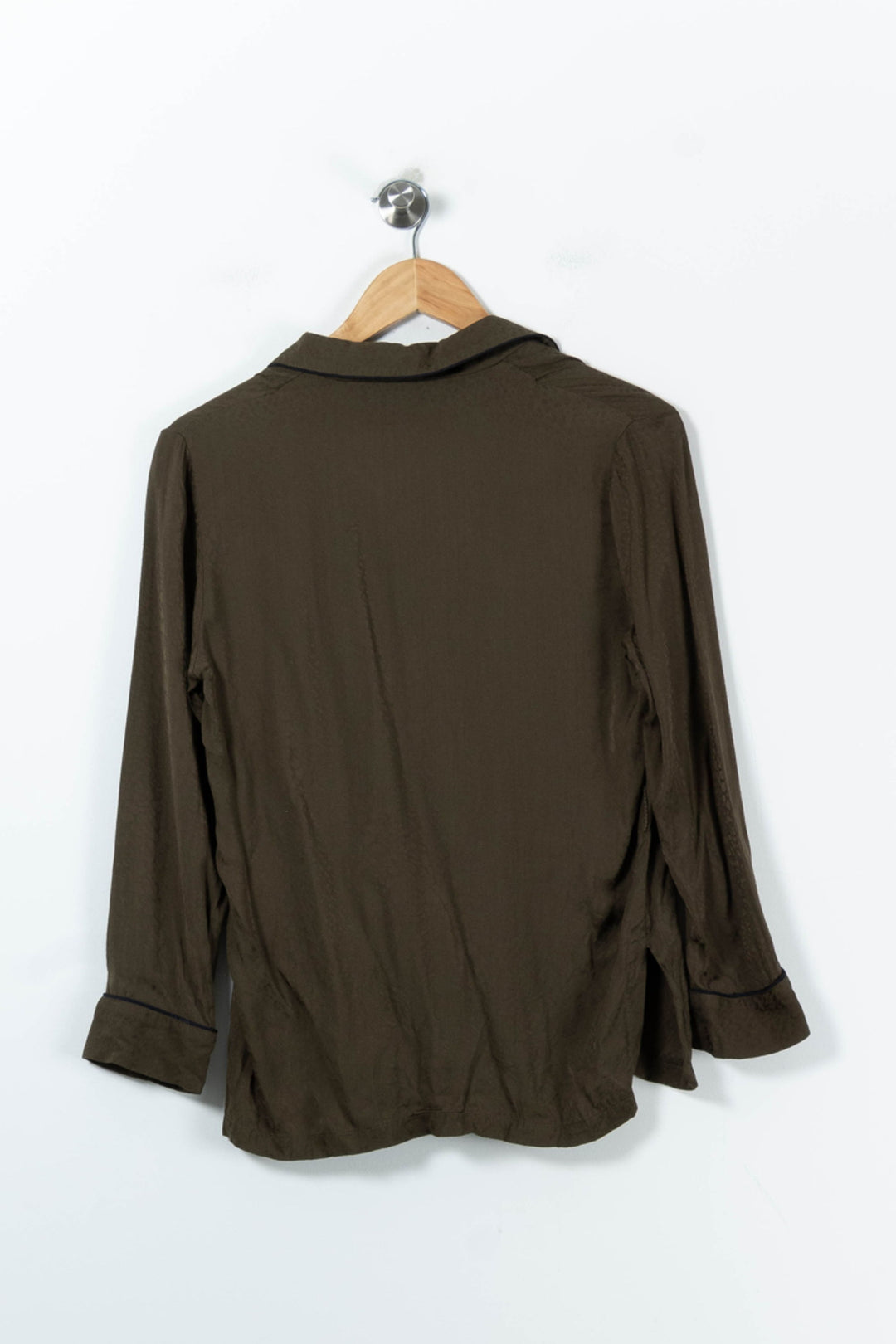 Chemise Verte - Taille S/36 de la marque Claudie Pierlot | PARAD91309 - Vendu par Paradigme - Image 4
