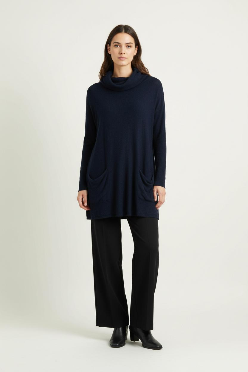 Pull Bleu - Taille M/38 de la marque La Fée Maraboutée | PARAD91310 - Vendu par Paradigme - Image 1