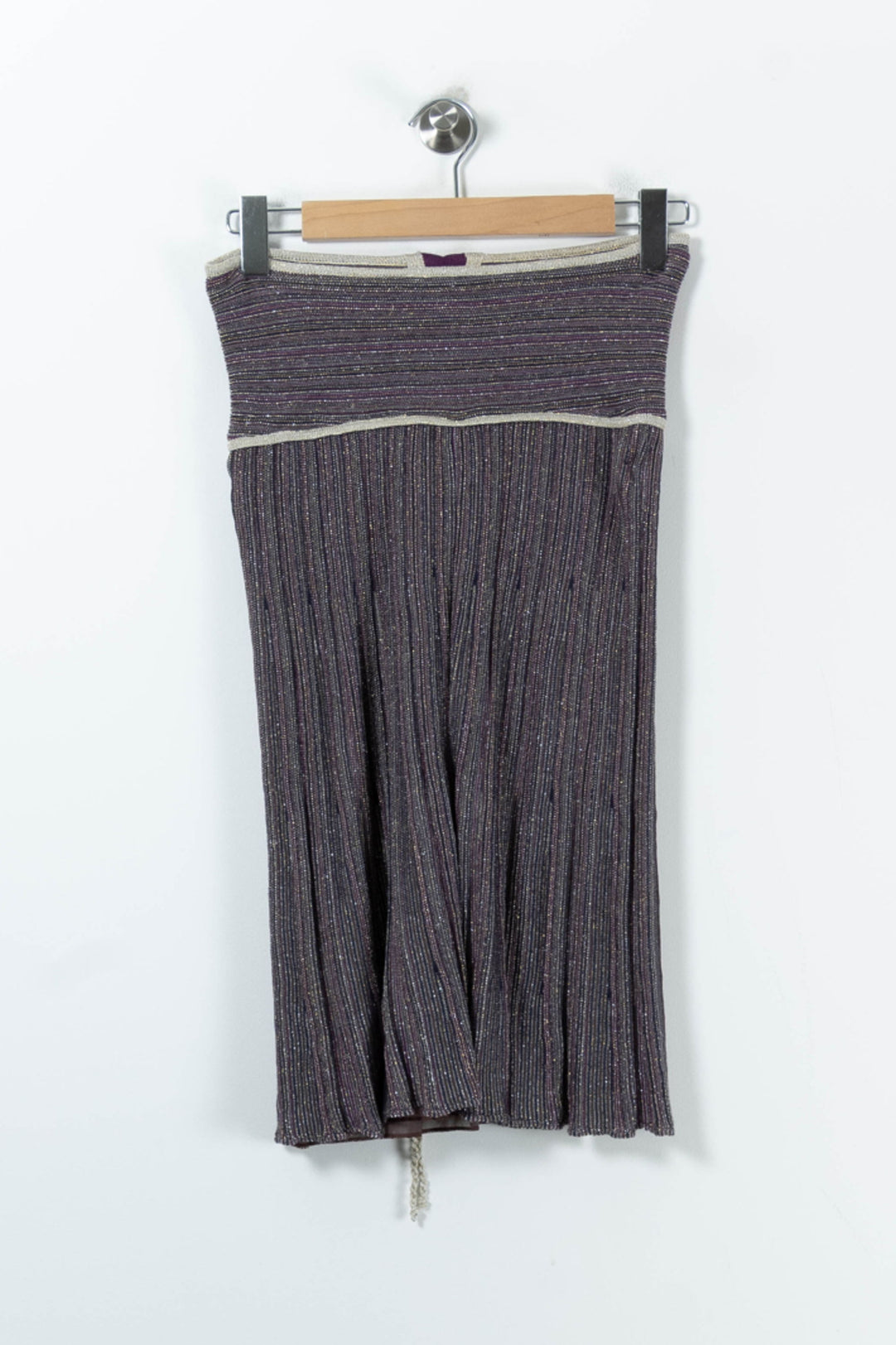 Jupe Plissée Violette - Taille S/36 de la marque Maje | PARAD91312 - Vendu par Paradigme - Image 4