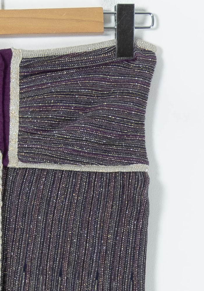 Jupe Plissée Violette - Taille S/36 de la marque Maje | PARAD91312 - Vendu par Paradigme - Image 3