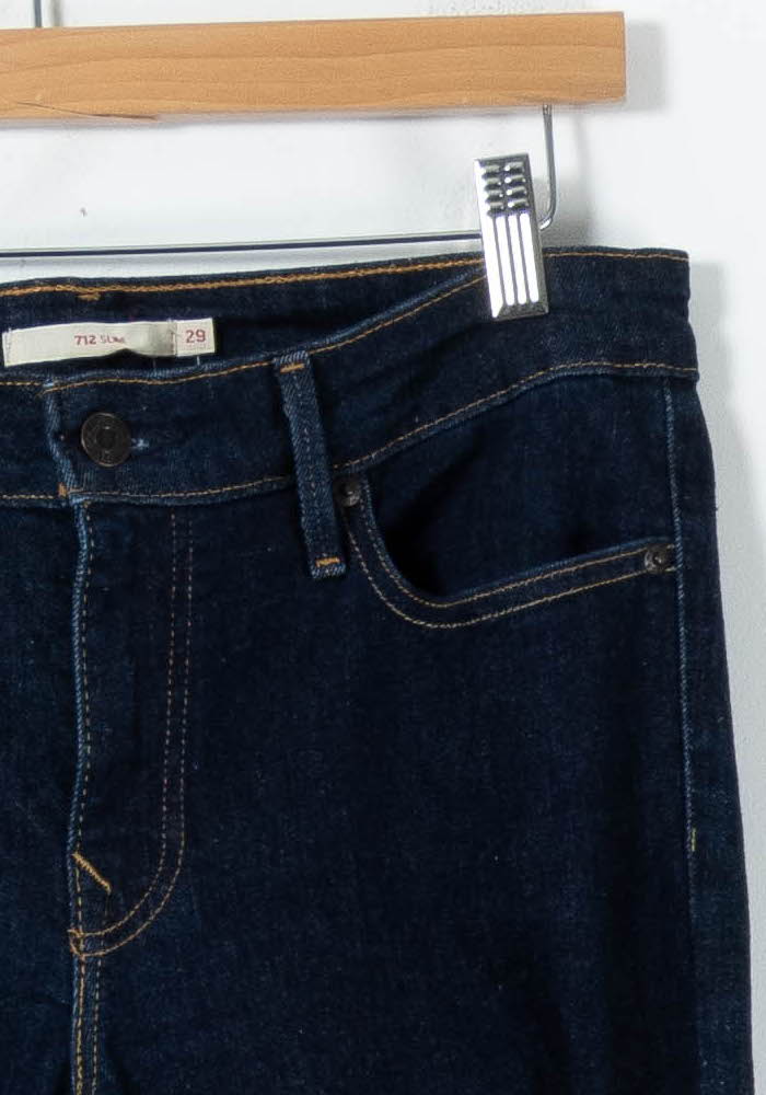 Jean Slim Bleu - Taille M/38 de la marque Levi's | PARAD91315 - Vendu par Paradigme - Image 3