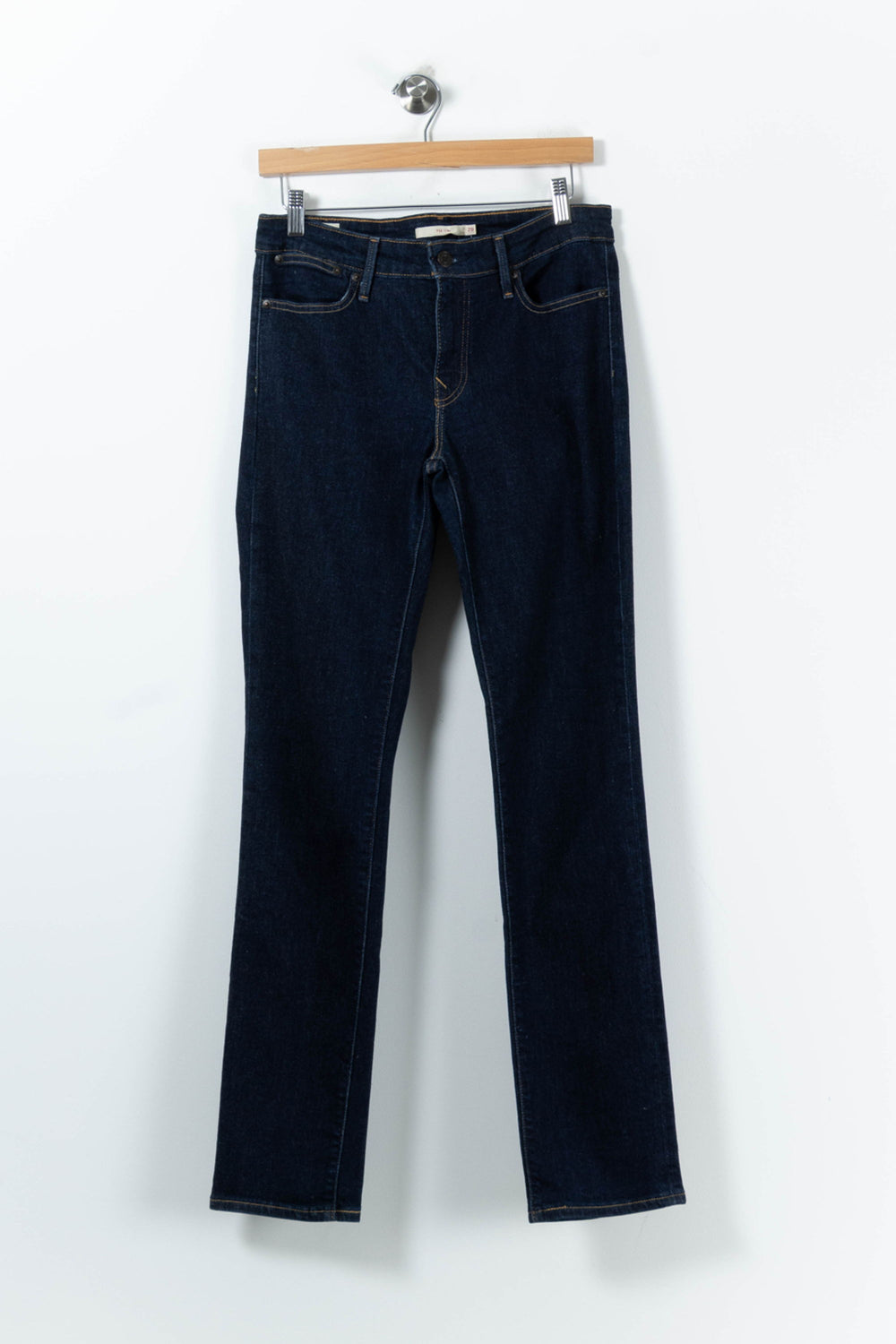 Jean Slim Bleu - Taille M/38 de la marque Levi's | PARAD91315 - Vendu par Paradigme - Image 2