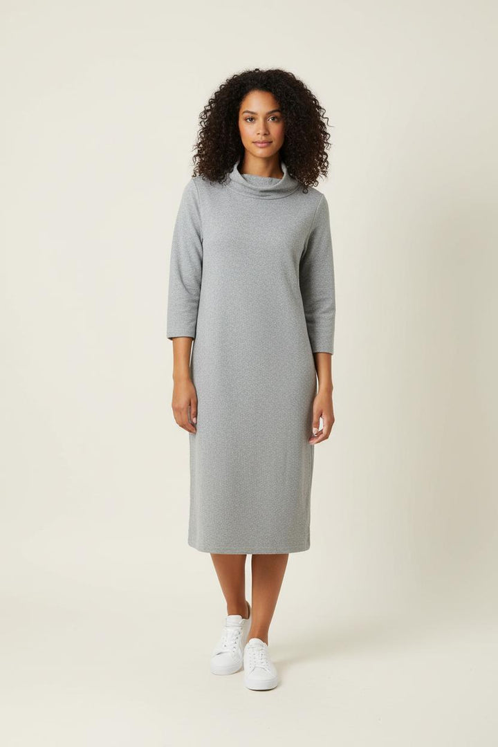 Robe Midi Grise - Taille S/36 de la marque Agnès b. | PARAD91328 - Vendu par Paradigme - Image 1