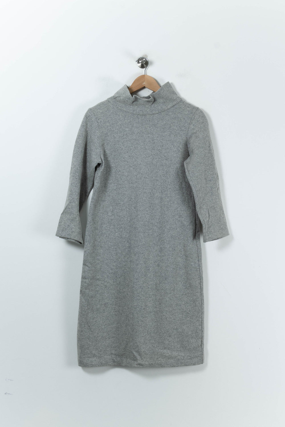 Robe Midi Grise - Taille S/36 de la marque Agnès b. | PARAD91328 - Vendu par Paradigme - Image 2