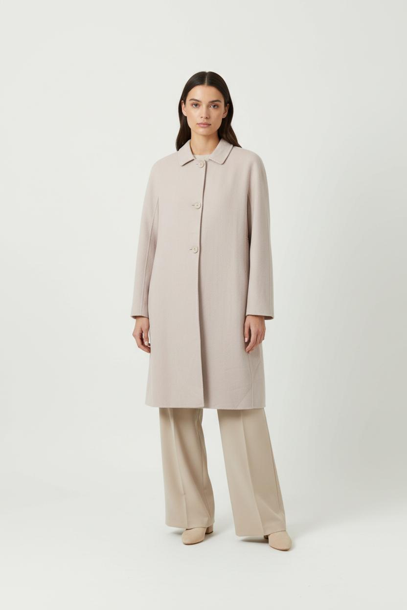 Manteau Rose - Taille S/36 de la marque Max Mara | PARAD91330 - Vendu par Paradigme - Image 1