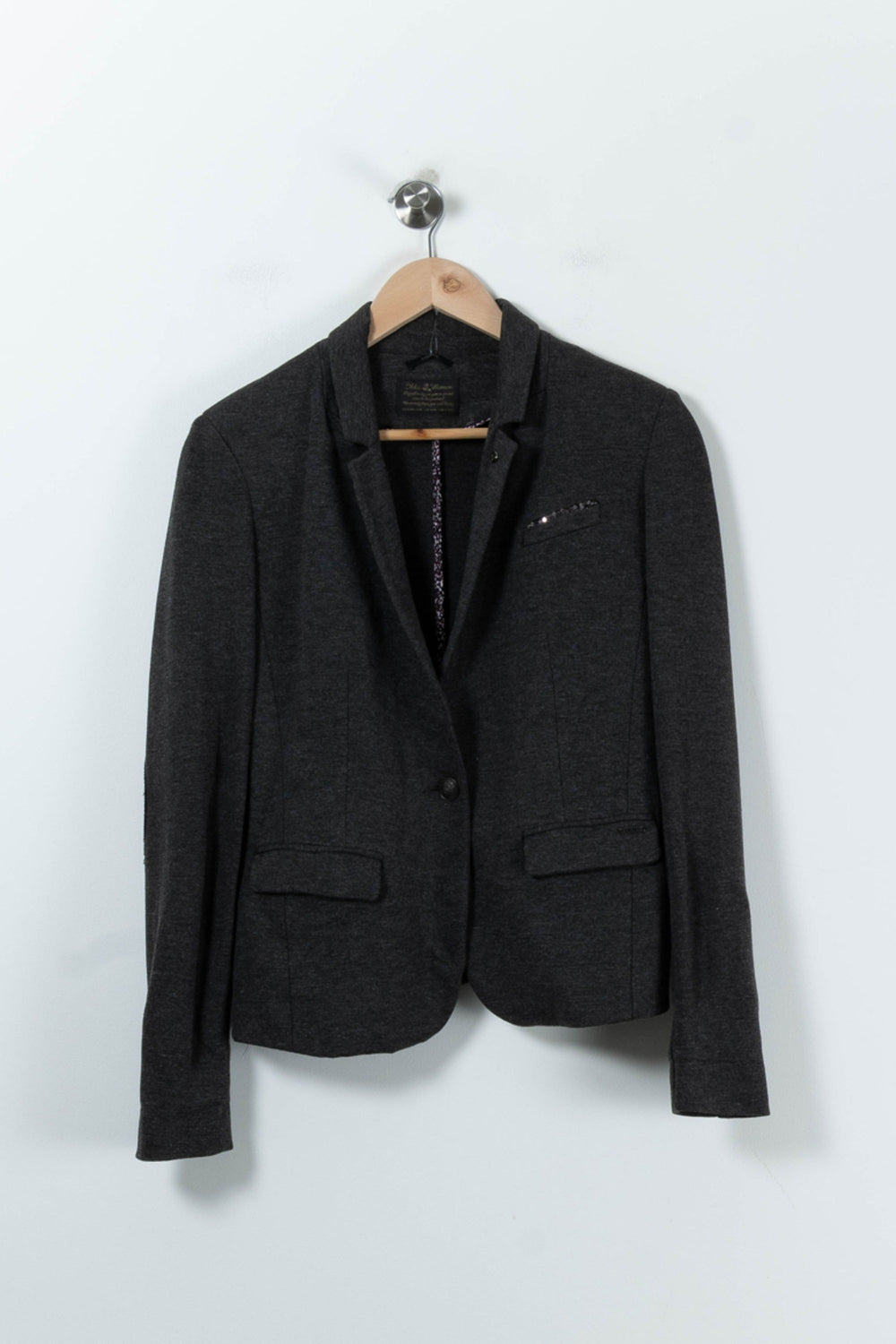 Blazer Gris - Taille S/36 de la marque IKKS | PARAD91336 - Vendu par Paradigme - Image 2