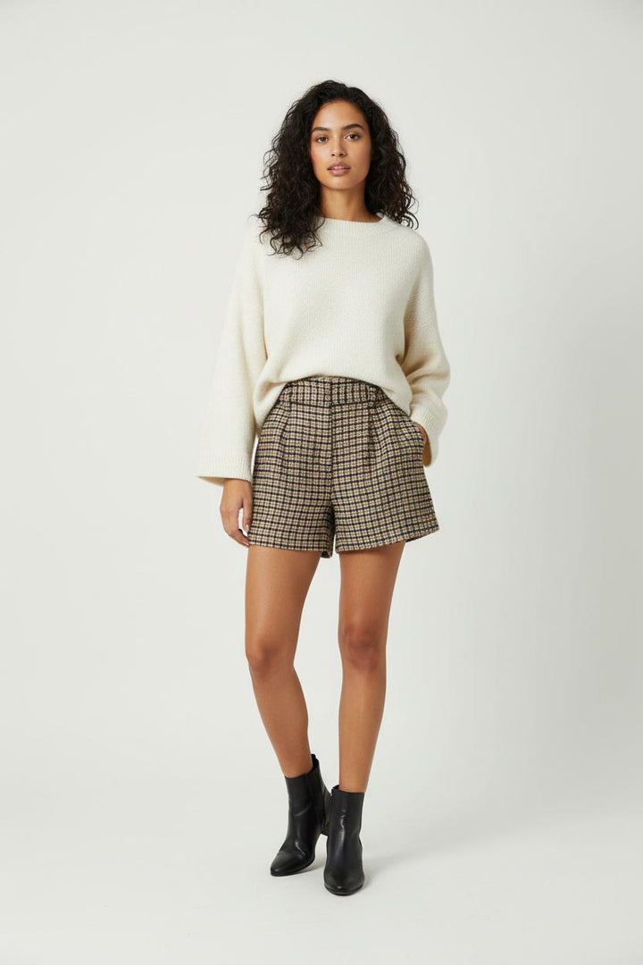 Shorts Marron et Beige - Taille S/36 de la marque Sézane | PARAD91339 - Vendu par Paradigme - Image 1