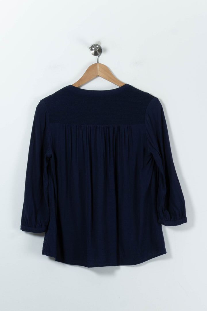 Blouse Bleue - Taille XS/34 de la marque Sud express | PARAD91355 - Vendu par Paradigme - Image 4