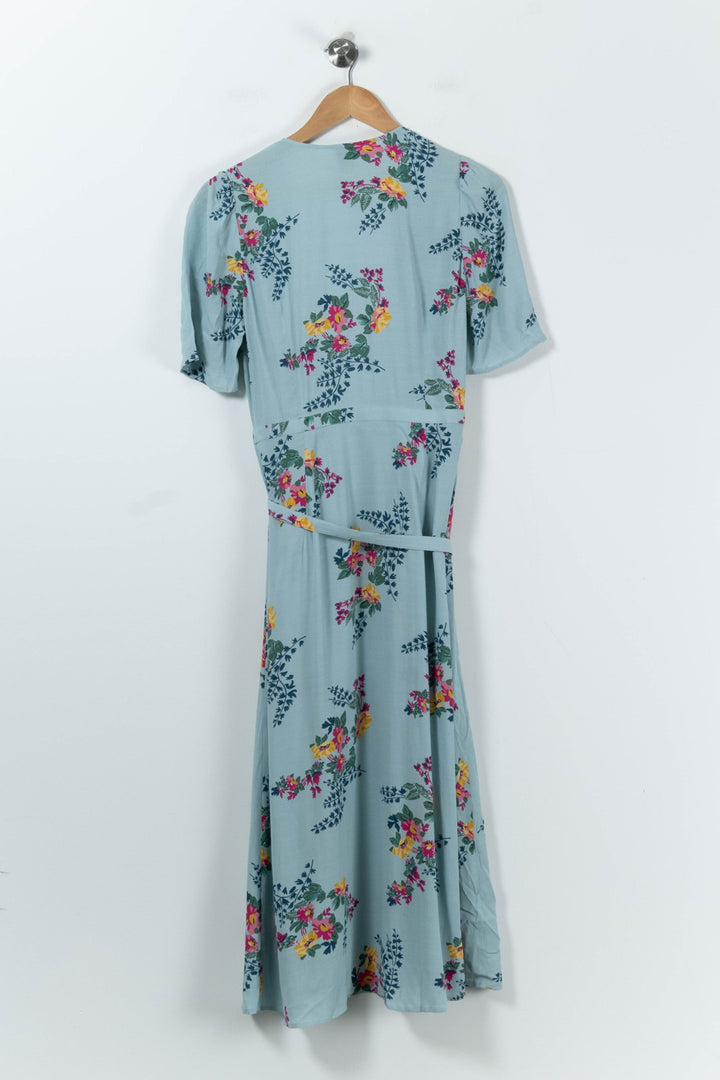 Robe Longue Bleue à Fleurs - Taille S/36 de la marque Petite Mendigote | PARAD91356 - Vendu par Paradigme - Image 4