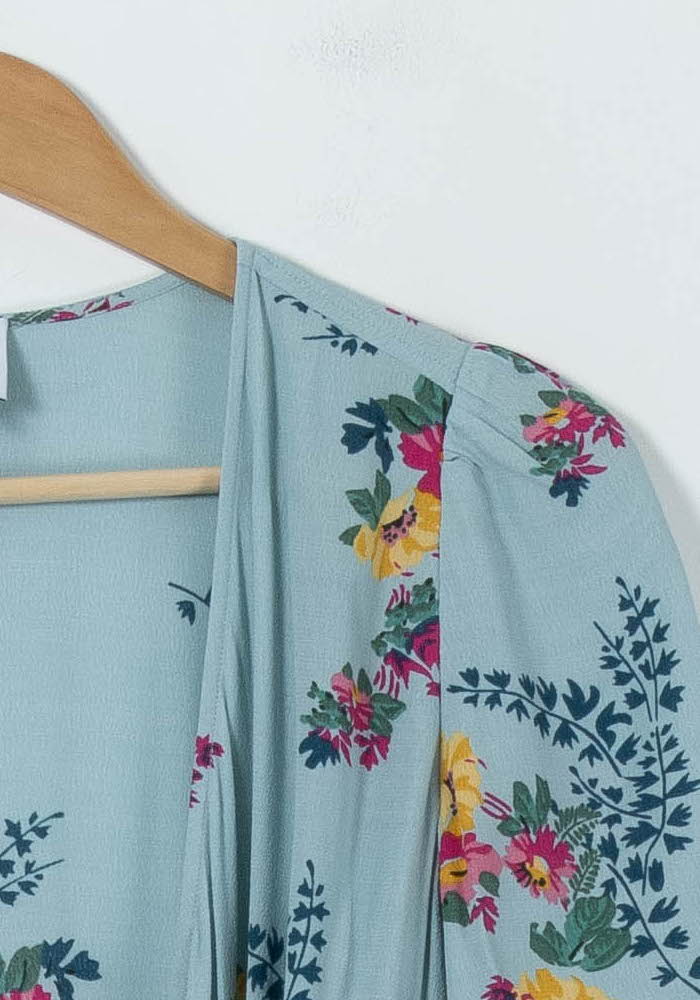 Robe Longue Bleue à Fleurs - Taille S/36 de la marque Petite Mendigote | PARAD91356 - Vendu par Paradigme - Image 3