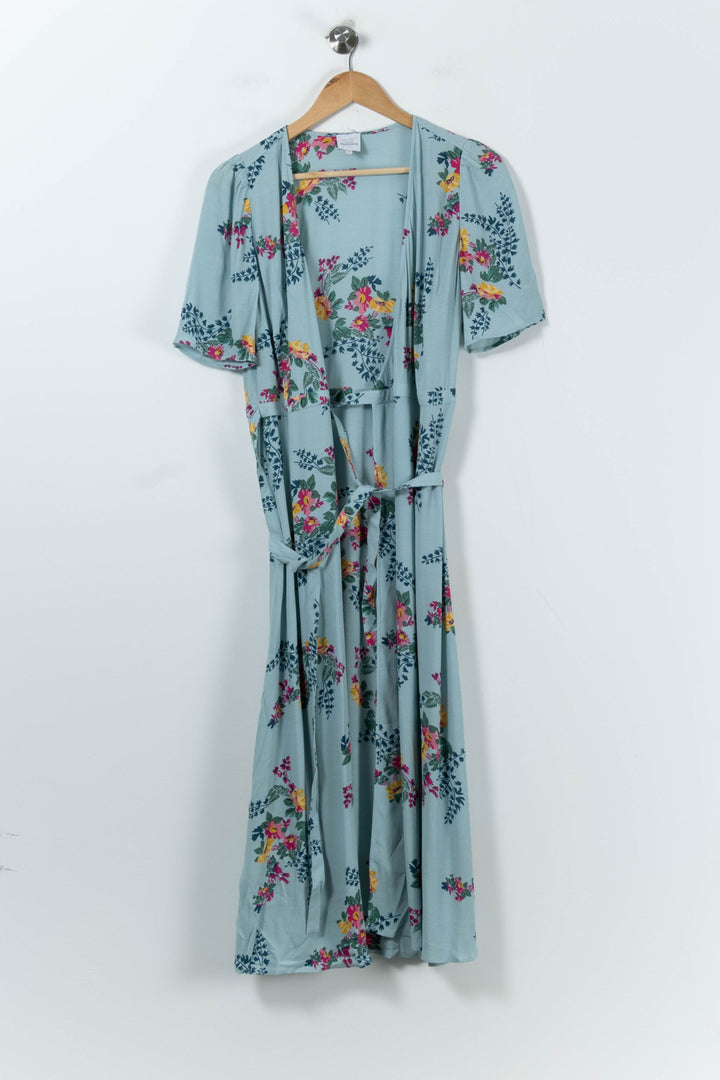 Robe Longue Bleue à Fleurs - Taille S/36 de la marque Petite Mendigote | PARAD91356 - Vendu par Paradigme - Image 2