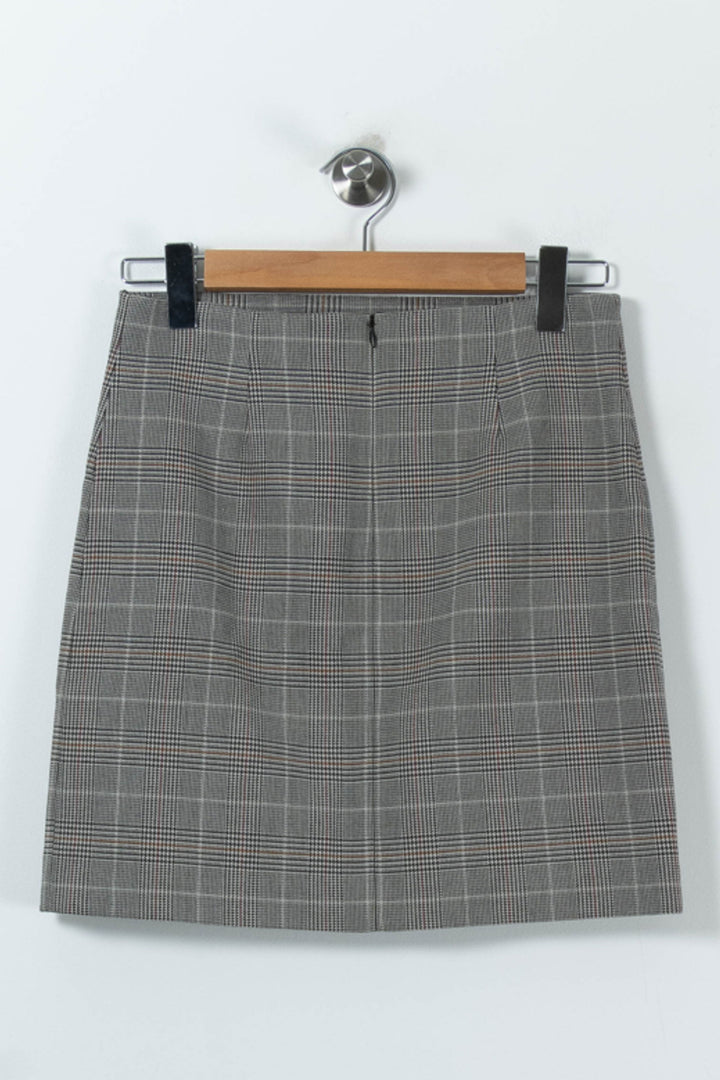 Jupe Droite Grise - Taille S/36 de la marque Comptoir des Cotonniers | PARAD91371 - Vendu par Paradigme - Image 4