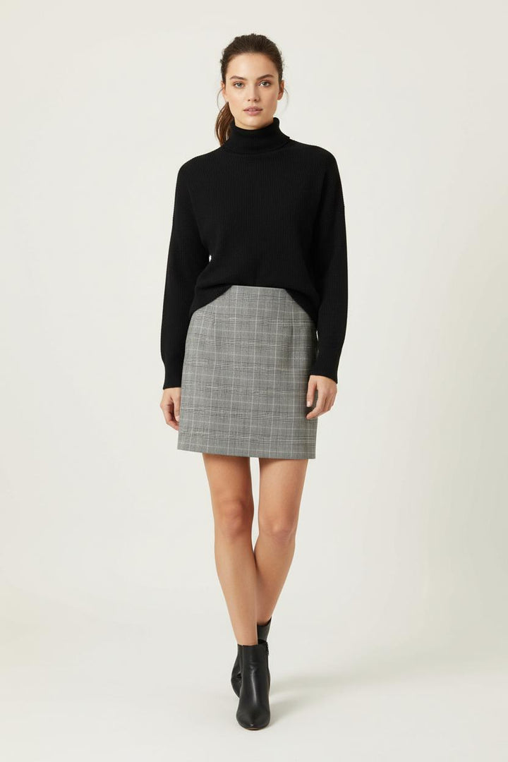 Jupe Droite Grise - Taille S/36 de la marque Comptoir des Cotonniers | PARAD91371 - Vendu par Paradigme - Image 1