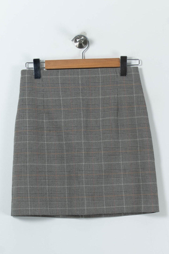 Jupe Droite Grise - Taille S/36 de la marque Comptoir des Cotonniers | PARAD91371 - Vendu par Paradigme - Image 2