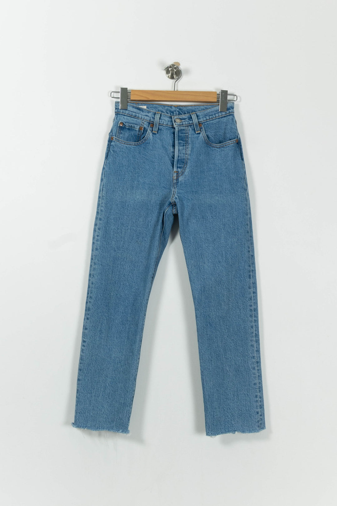 Jean Skinny Bleu - Taille S/36 de la marque Levi's | PARAD91372 - Vendu par Paradigme - Image 2