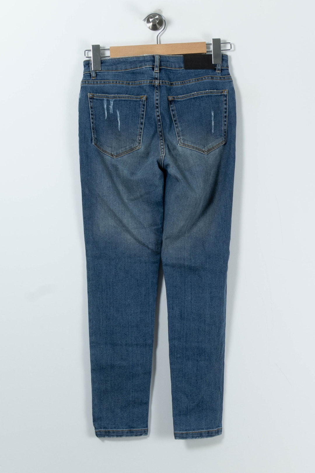 Jean Délavé Bleu - Taille XS/34 de la marque The Kooples | PARAD91376 - Vendu par Paradigme - Image 4