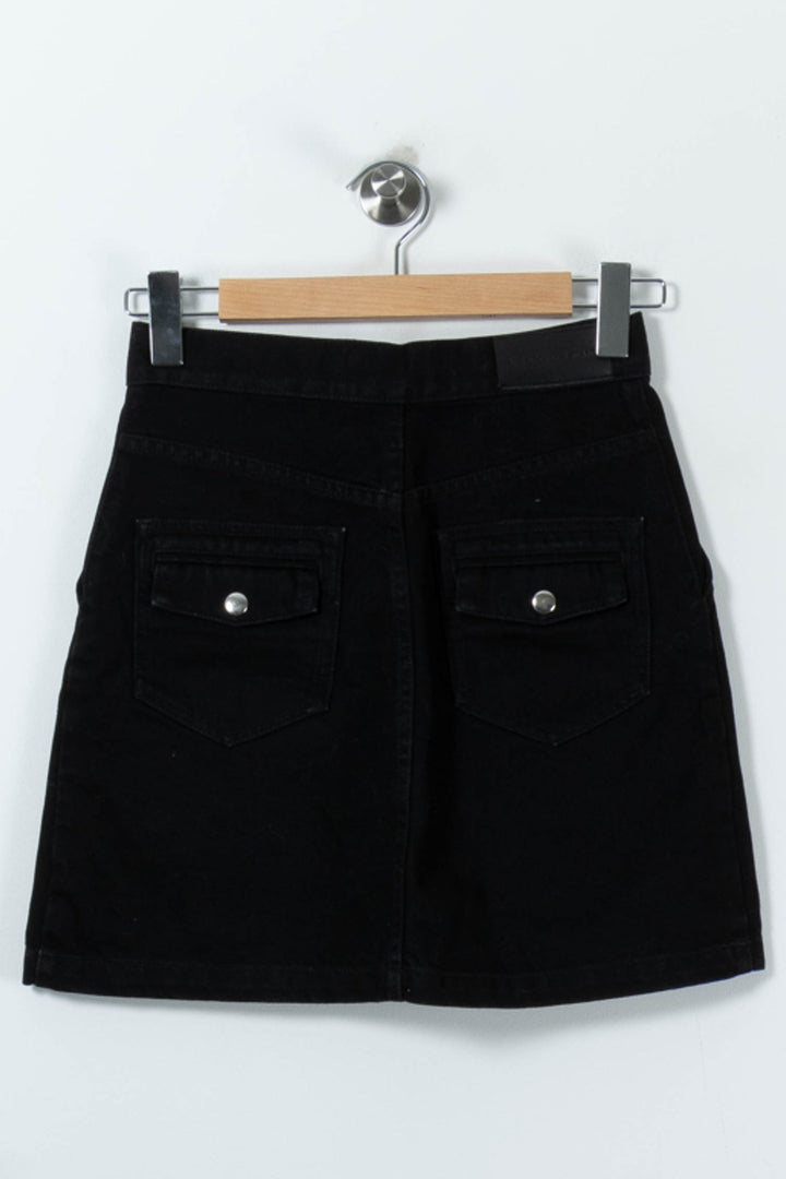 Jupe Cargo Noire - Taille S/36 de la marque The Kooples | PARAD91397 - Vendu par Paradigme - Image 4