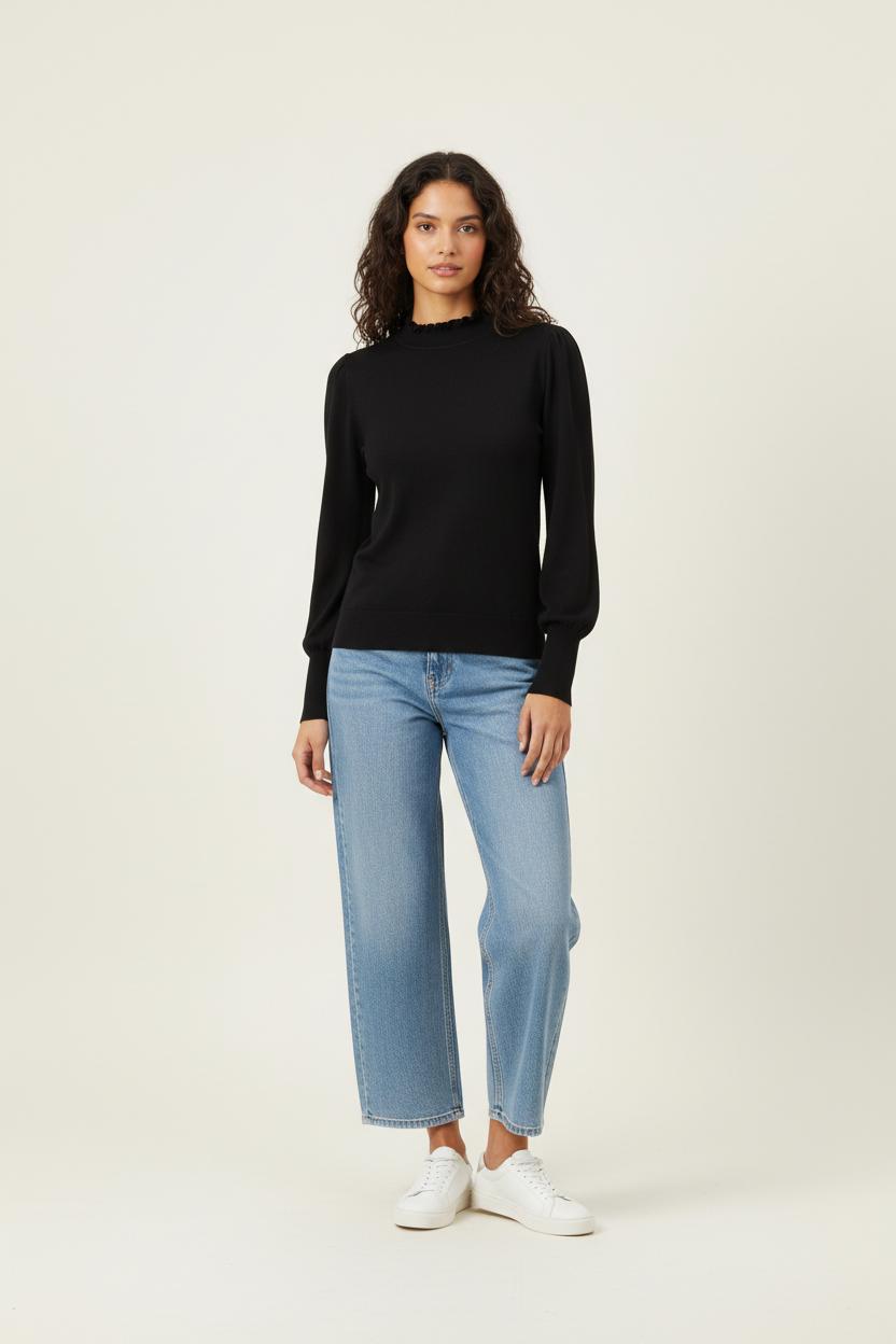 Pull Noir - Taille L/40 de la marque Pablo | PARAD91398 - Vendu par Paradigme - Image 1