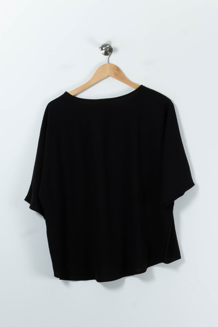 Blouse Noire - Taille T.U. de la marque Grace & Mila | PARAD91403 - Vendu par Paradigme - Image 4