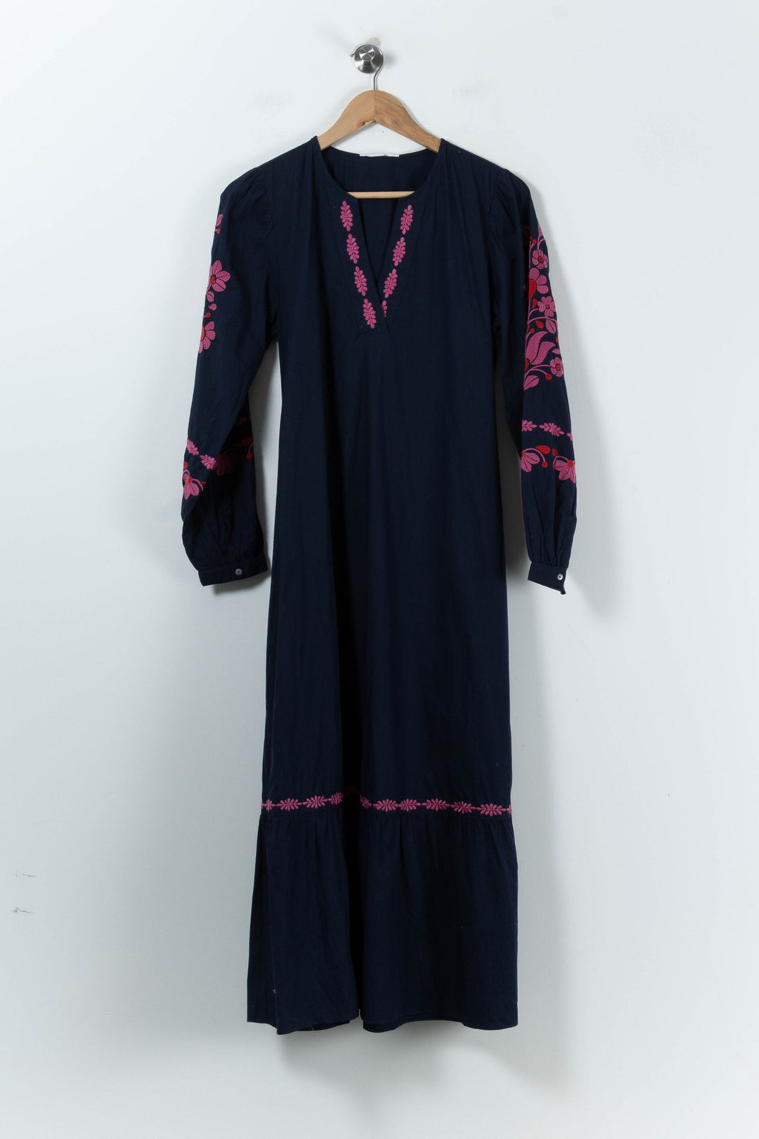 Robe Longue Bleu et Rose - Taille M/38 de la marque Sud express | PARAD91405 - Vendu par Paradigme - Image 2