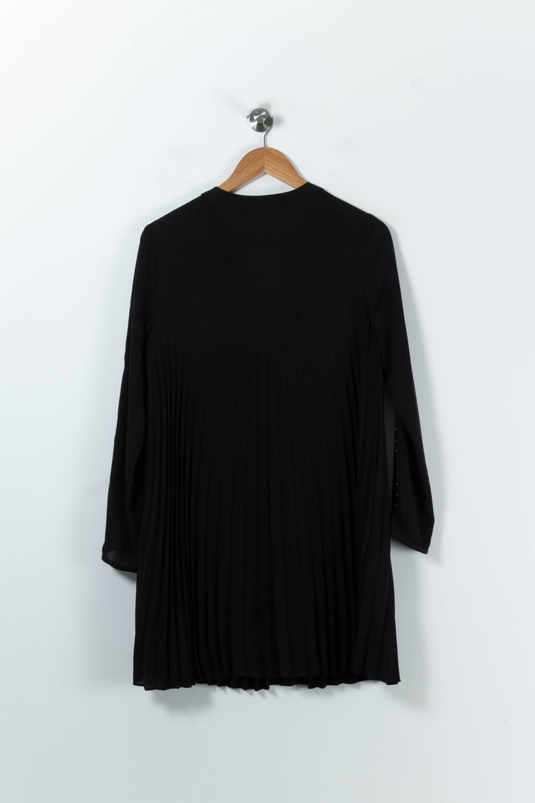 Robe Plissée Noire - Taille S/36 de la marque I.Code | PARAD91410 - Vendu par Paradigme - Image 4