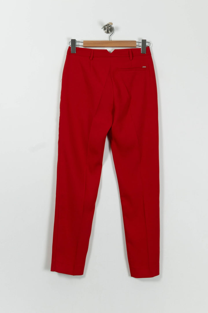 Pantalon Rouge - Taille XS/34 de la marque IKKS | PARAD91412 - Vendu par Paradigme - Image 4