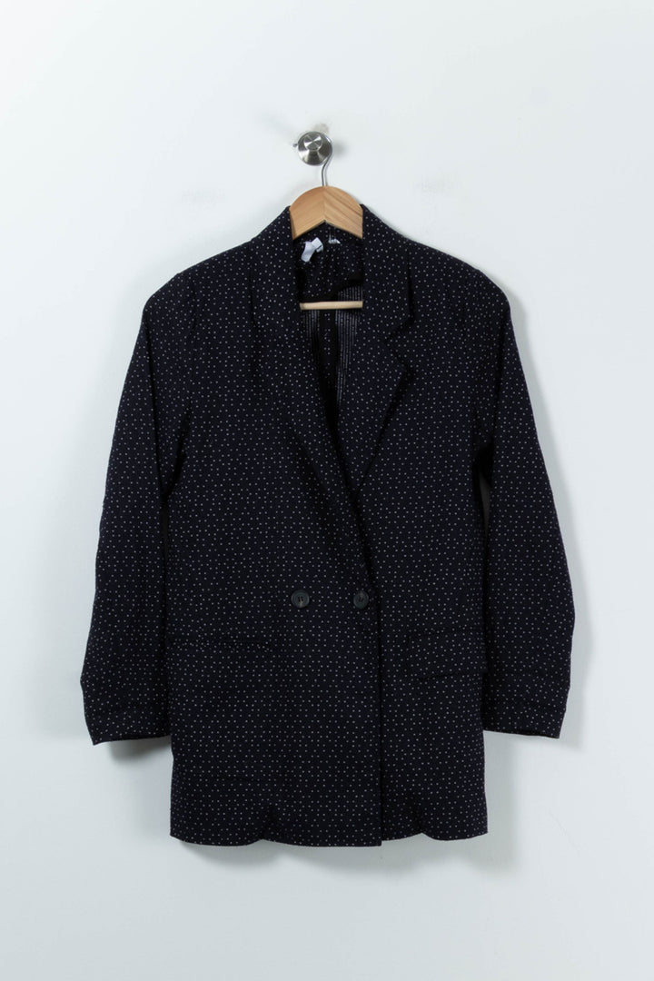 Blazer Bleu et Blanc - Taille XS/34 de la marque Suncoo | PARAD91417 - Vendu par Paradigme - Image 2