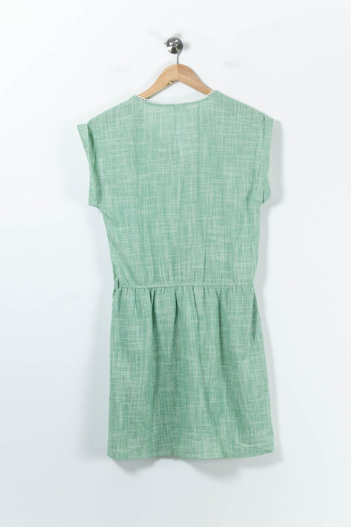 Robe Courte Verte - Taille M/38 de la marque Garance Paris | PARAD91418 - Vendu par Paradigme - Image 4