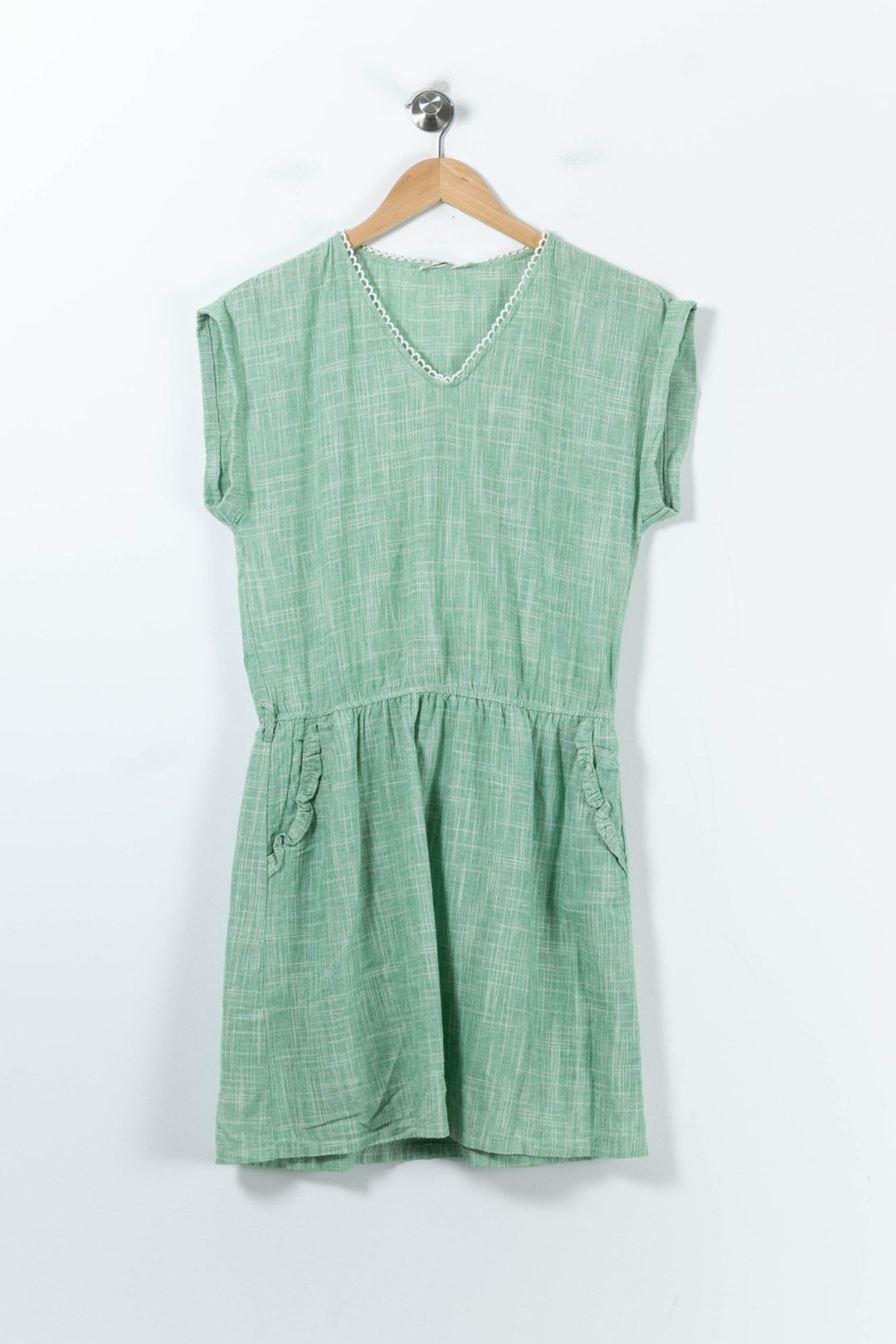 Robe Courte Verte - Taille M/38 de la marque Garance Paris | PARAD91418 - Vendu par Paradigme - Image 2