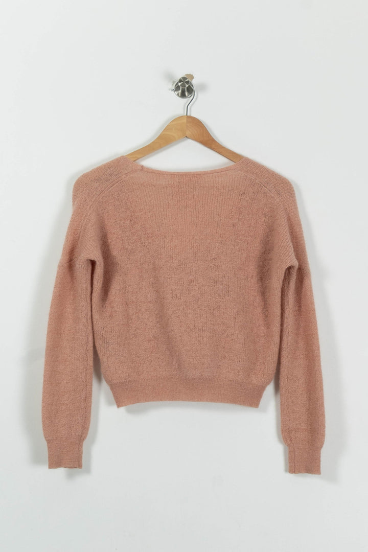 Cache-cœur Rose - Taille S/36 de la marque ba&sh | PARAD91422 - Vendu par Paradigme - Image 4