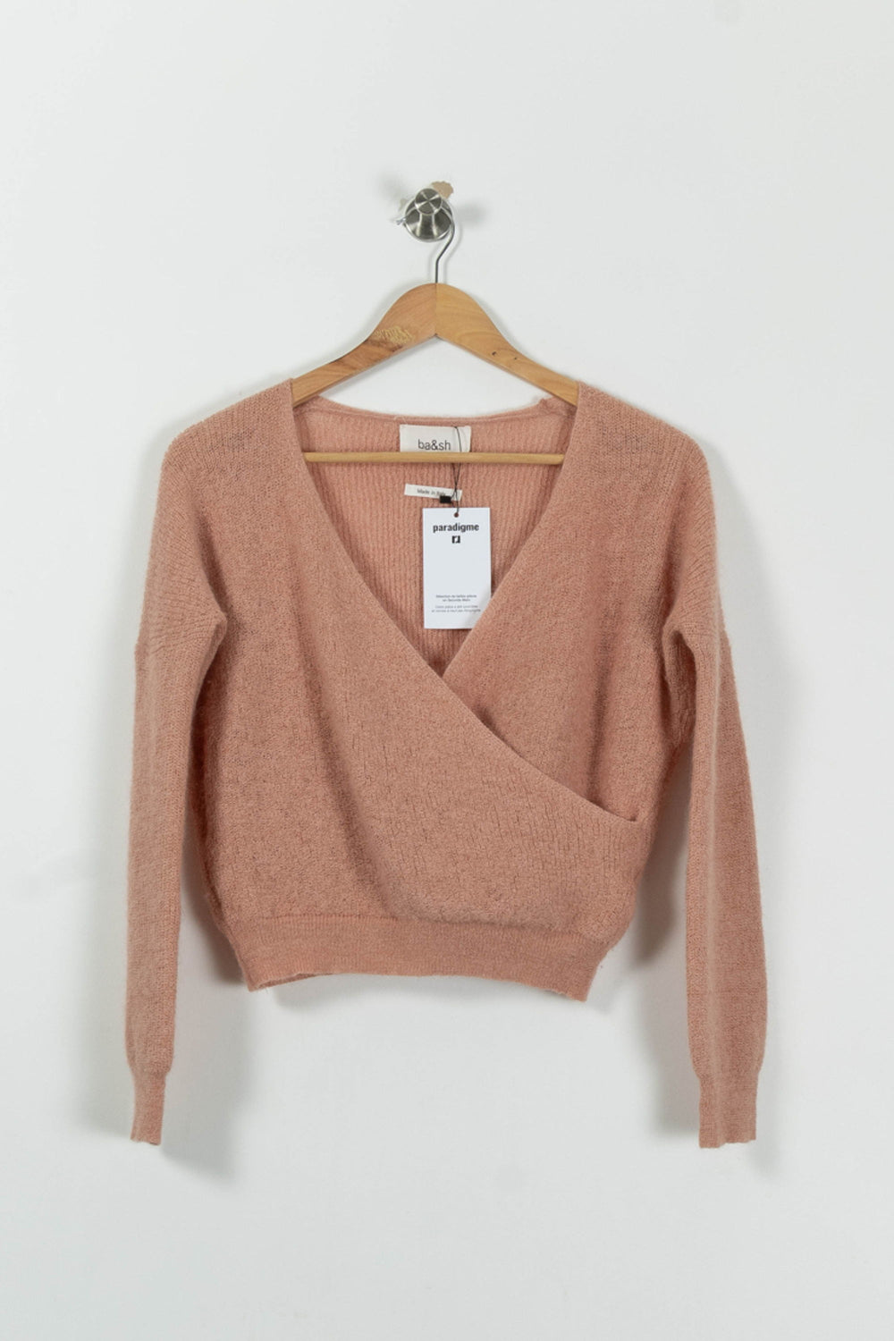 Cache-cœur Rose - Taille S/36 de la marque ba&sh | PARAD91422 - Vendu par Paradigme - Image 2